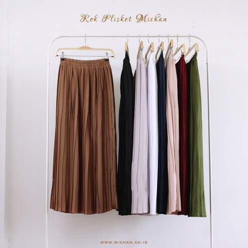 Rok Plisket Murah Rok Lucu Rok Plisket Panjang Rok Syari Rok Dewasa Rok Rempel Bawahan Muslim Wanita