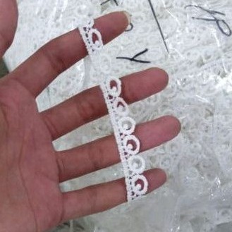 renda kecil giper halus lebar ±1cm