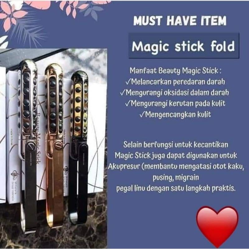 Beauty Magic Stick/ V3/ MCI/ ORIGINAL/FOLD