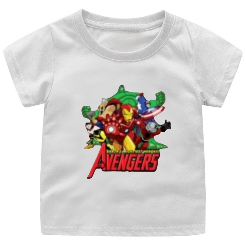 BAJU KAOS ANAK MARVEL AVENGER CEWEK-COWOK 1-12TAHUN FASHION ANAK TERBARU