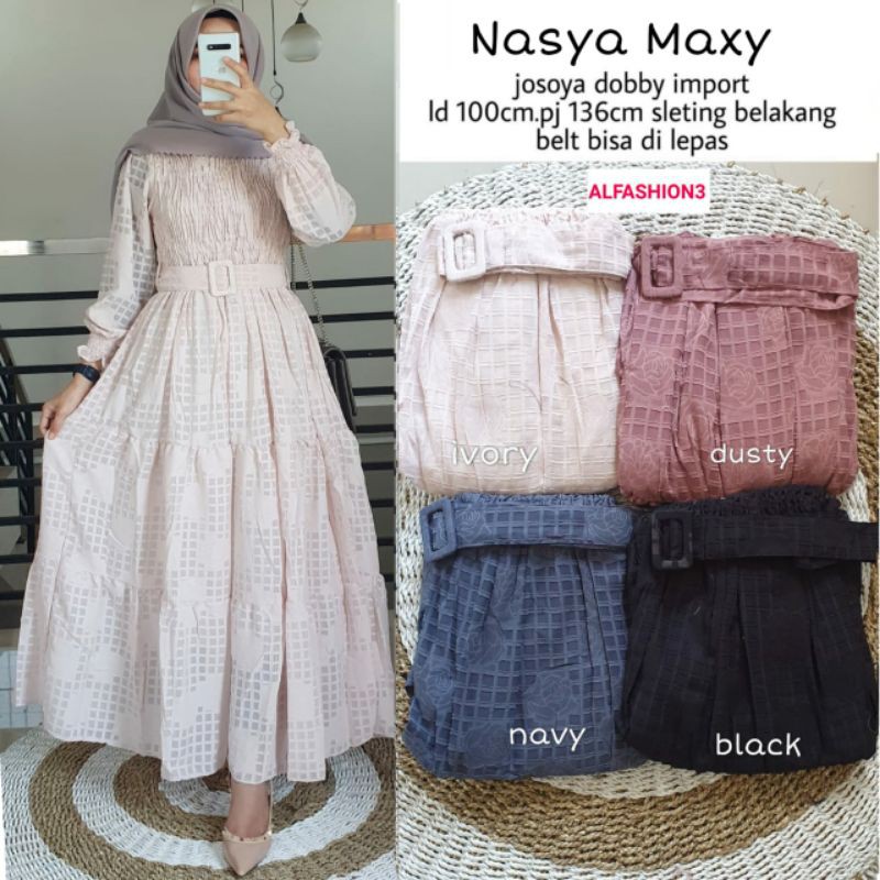 gamis NASYA MAXY ORI ALFASHION