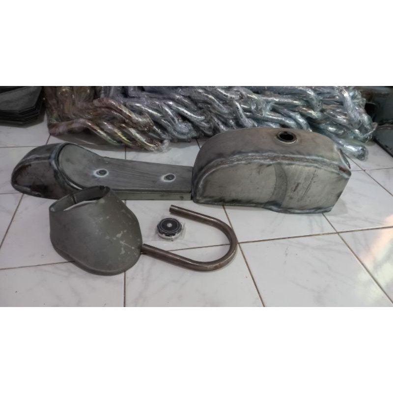 Paket caferacer megapro thunder tiger byson vixion Gl cb scrambler custom motor cafe racer
