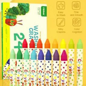 

Terbaru Mideer Washable Crayon (12/24) - 12 pcs
