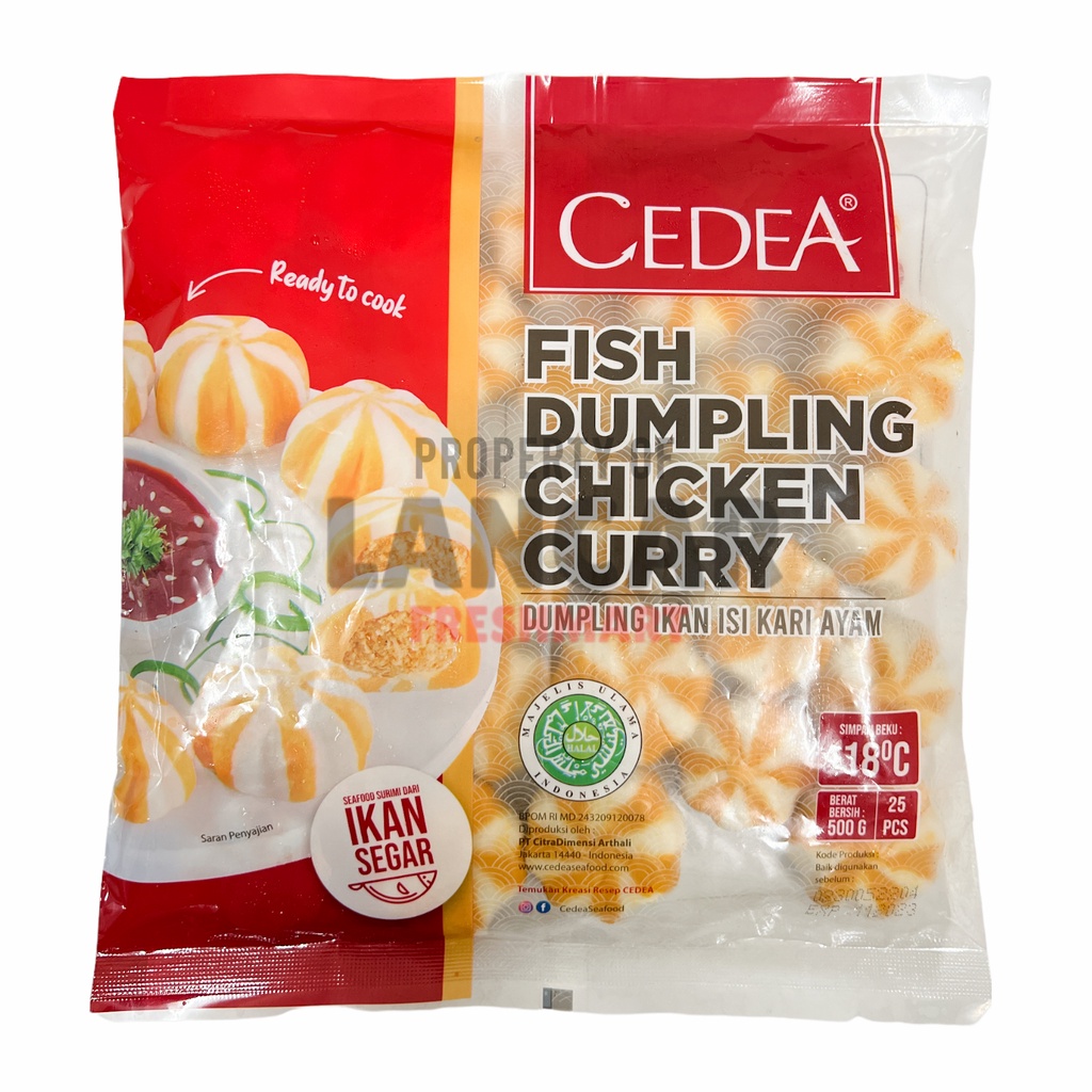 CEDEA FISH DUMPLING KARI 500GR / CEDEA FISH DUMPLING CURRY 500GR