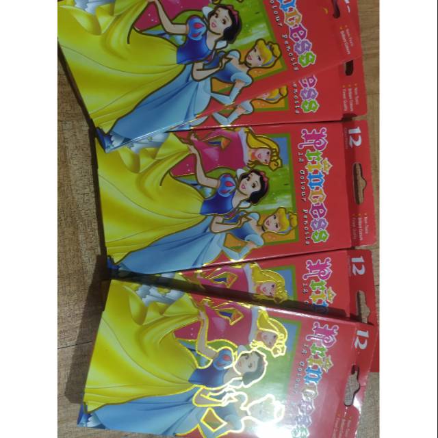 

Pensil Warna Princess 12 warna