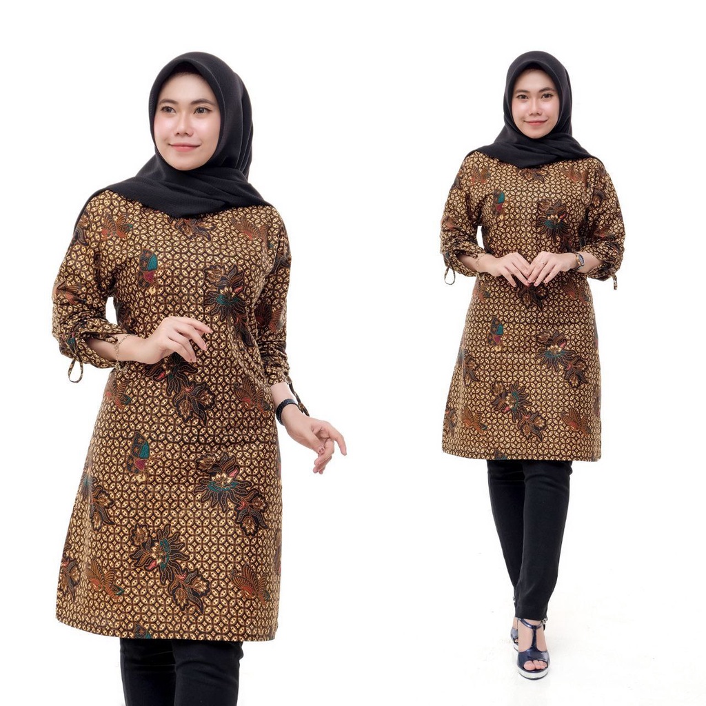 Dianputri - Tunik Batik Wanita Motif Baru Batik Dianputri-No 11