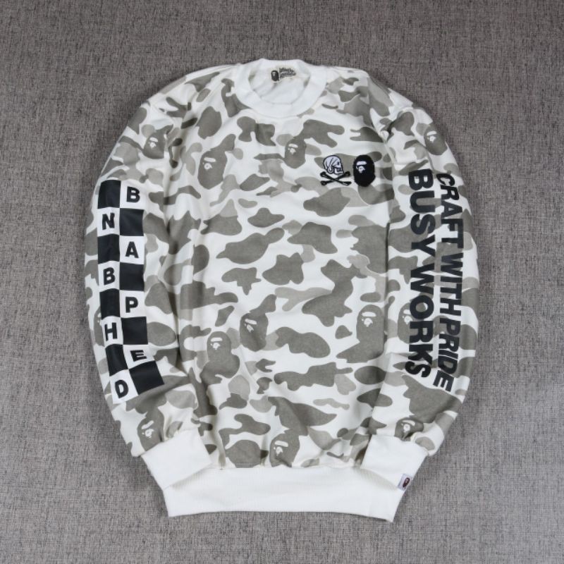 Crewneck A Bathing Ape Camo NBHD