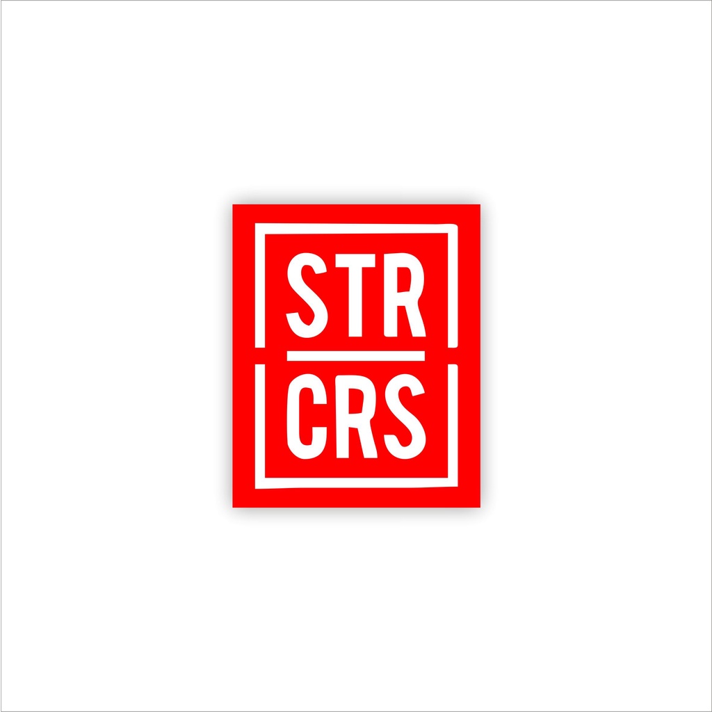 Stiker Sticker Starcross Distro Black red blue Brand Case Phone logo BLACK Band Aesthetic Grosir Mur