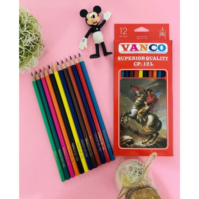 

Pensil Warna VANCO Panjang CP-12L (12WARNA)