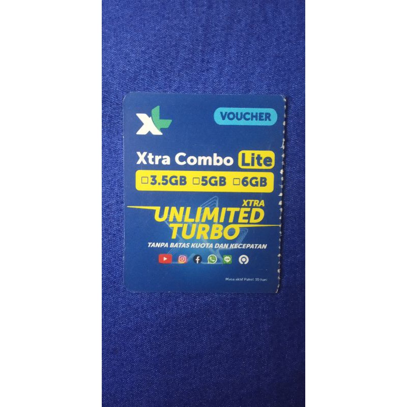 Termurah Voucher XL Xtra Combo Lite 4.5GB