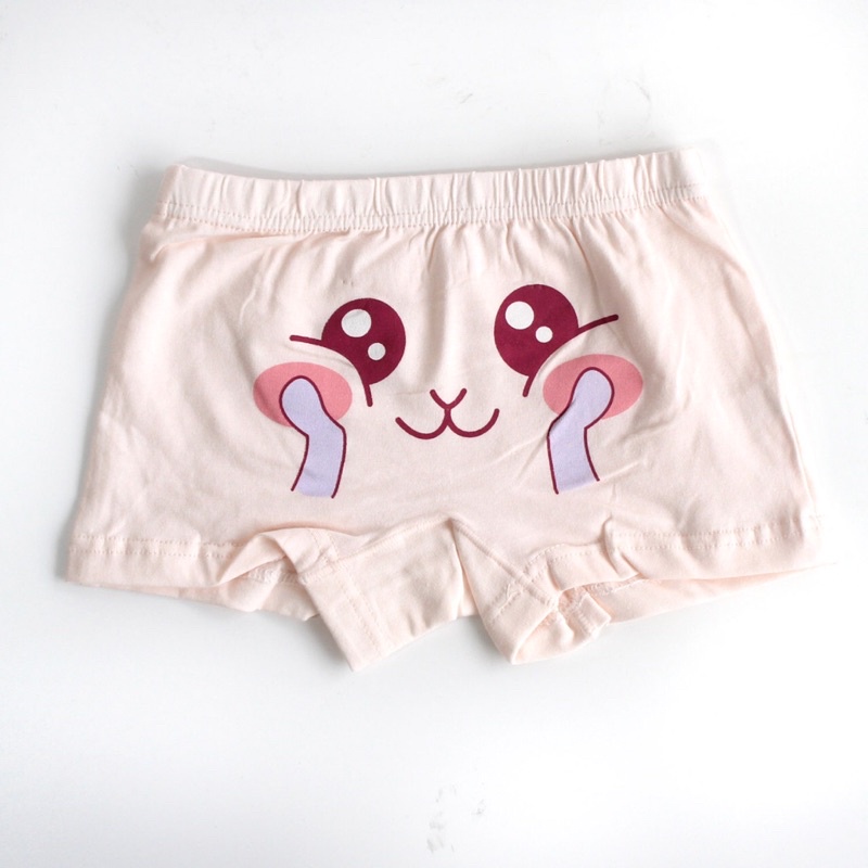 SET Celana Dalam Anak Perempuan Bahan katun isi 4 Free Ziplock Pouch Boxer Anak Bahan katun Import Premium Celana Dalam Anak Murah Boxer Anak Cewe Lucu