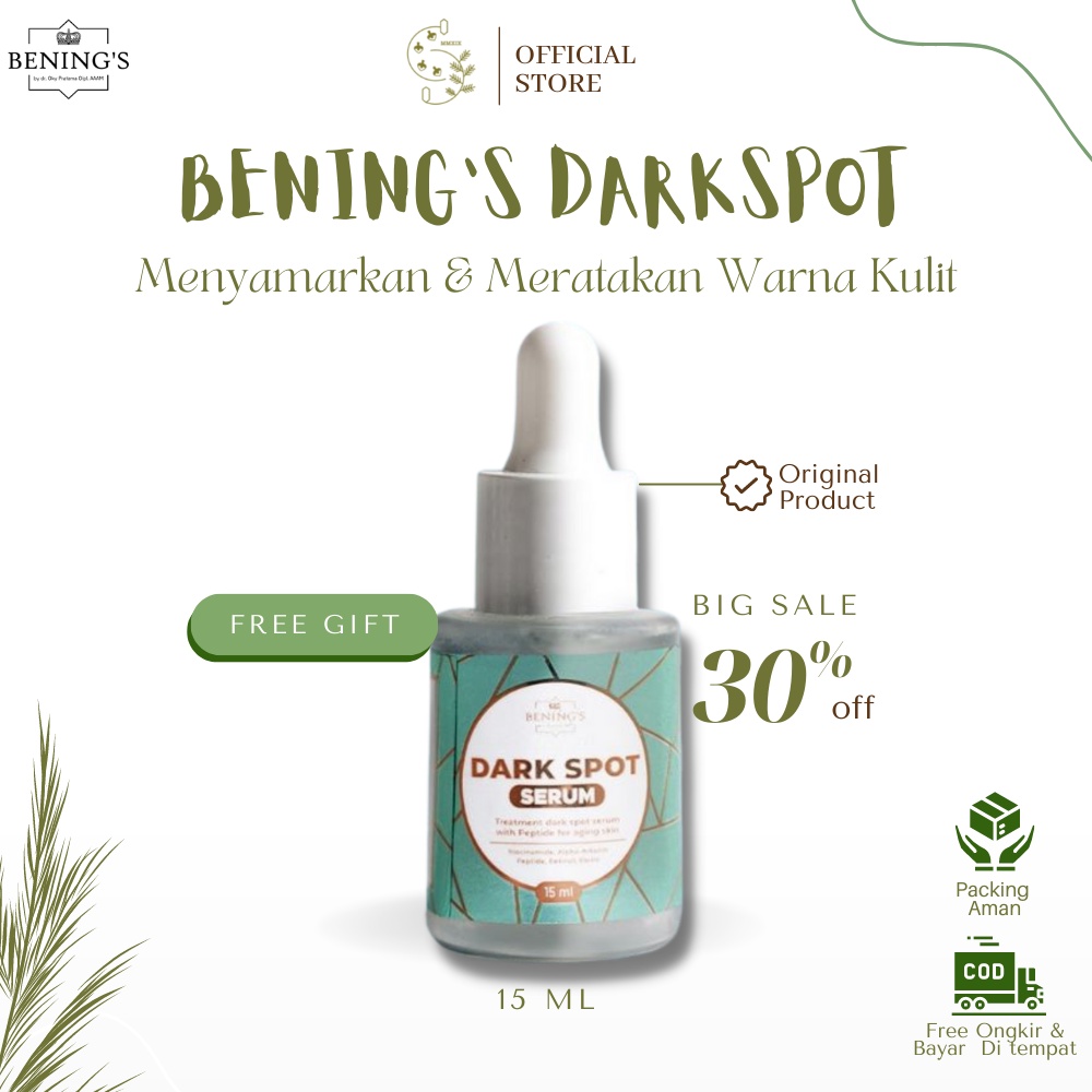 BENING'S DARK SPOT SERUM FLEK HITAM DR OKY PRATAMA ORI BPOM
