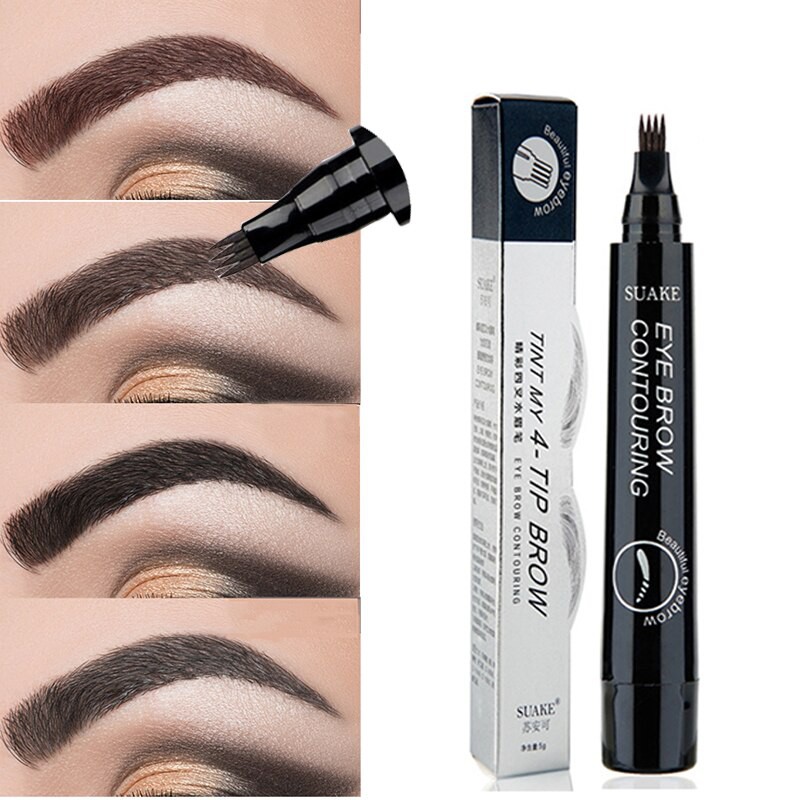 Pensil Alis Natural Anti Air Tahan Lama / Microblading Eyebrow Tattoo Pen Waterproof