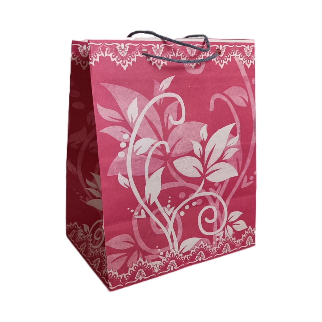 Paperbag Motif batik murah Ukuran R5 18X13X22cm lusinan Cocok untuk tempat souvenir, kado, hajatan/tas hajatan tas kertas/tas souvenir