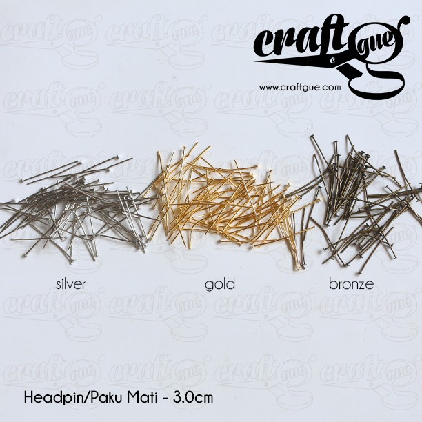 Headpin/Paku T (100pcs)