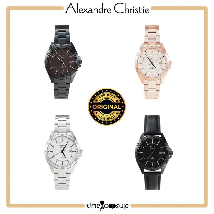 JAM TANGAN WANITA ALEXANDRE CHRISTIE ORIGINAL AC 1011 LD