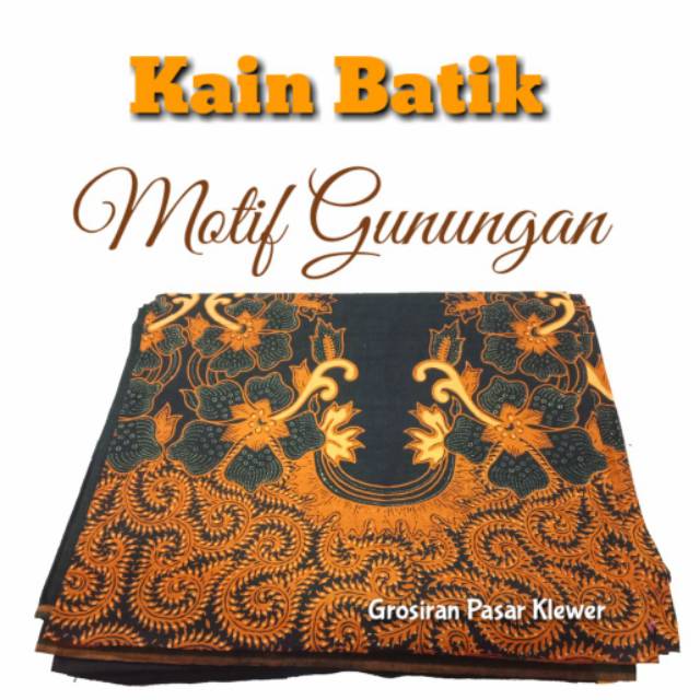 Kain Batik MOTIF GUNUNGAN  Kain Jarik Kain Batik Sarimbit Bahan Batik Seragam Murah