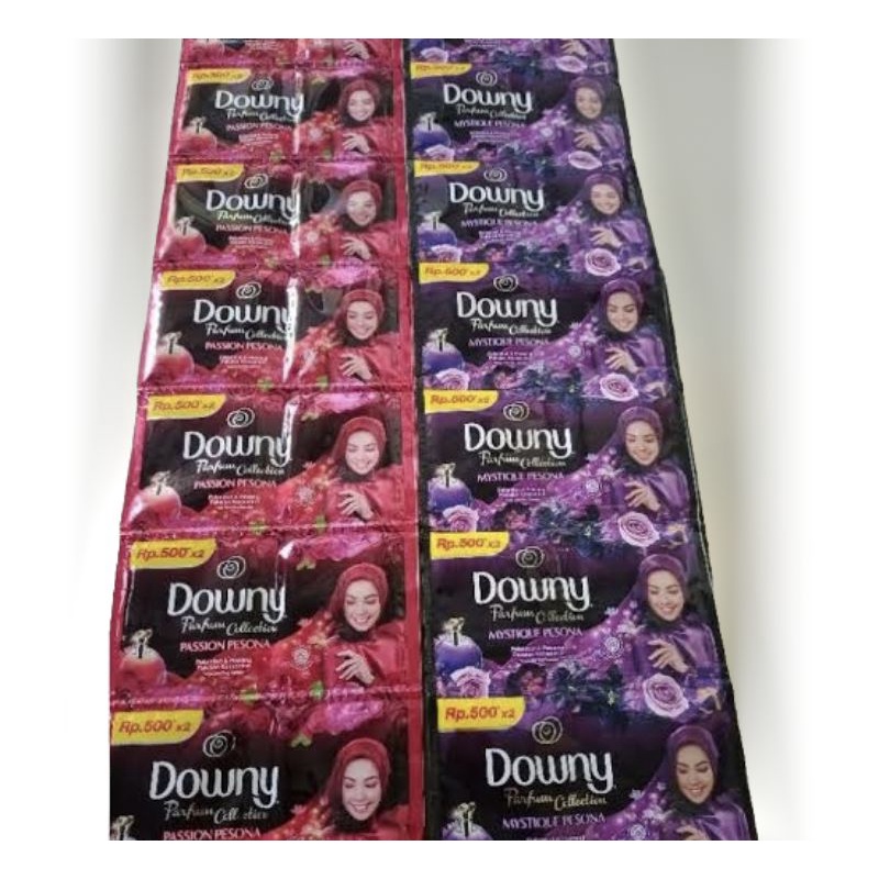 Downy Sachet 500x2 Mystique & Passion Pesona 1 renceng