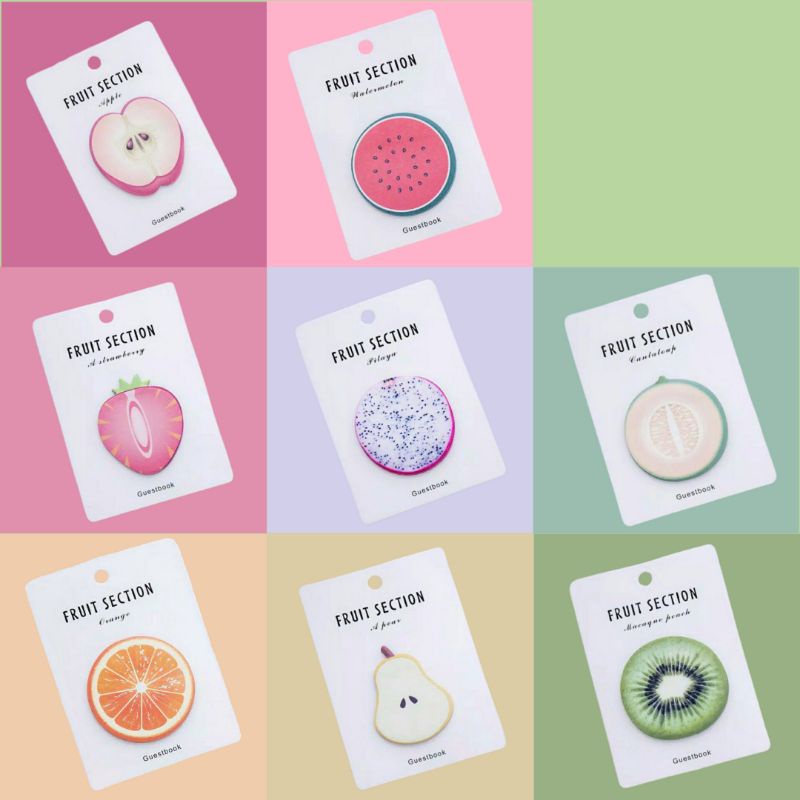 

Post It/Sticky Notes/Memo Buah
