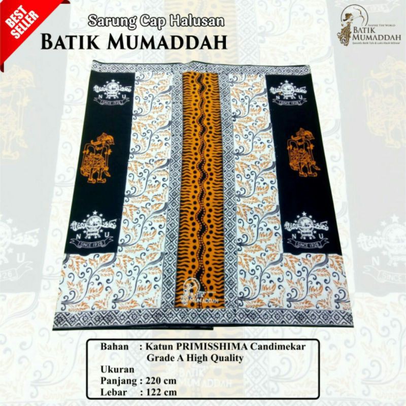 Sarung BATIK CAP NU GARUDA,Mumaddah ORIGINAL.PEKALONGAN 1