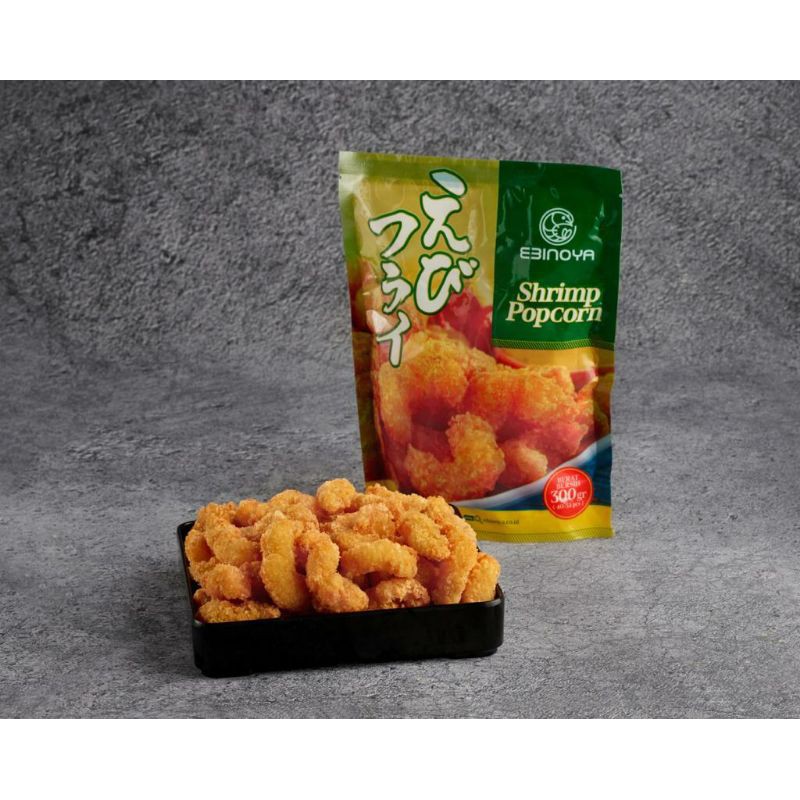 

Popcorn breaded shrimp frozen, merk Ebinoya