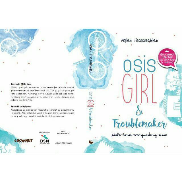 Novel OSIS GIRL & TROUBLEMAKER