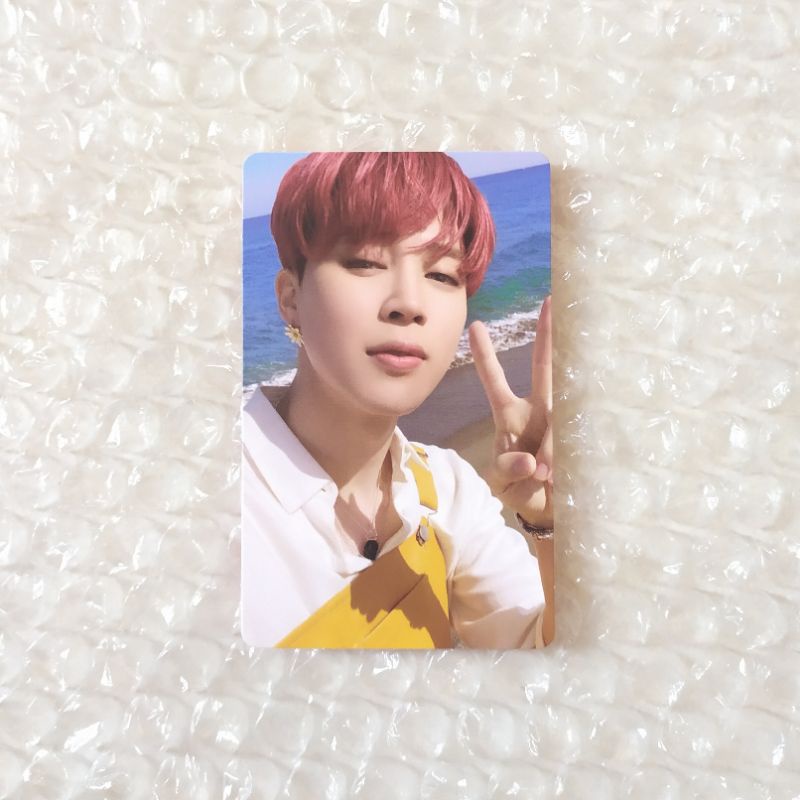 Wts official bts pc photocard jimin peaches ver form album bts butter rpc