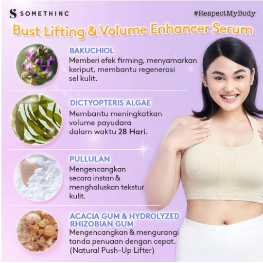 SOMETHINC Bust Firming Serum 50 ML - Krim Serum Pengencang Payudara Wanita