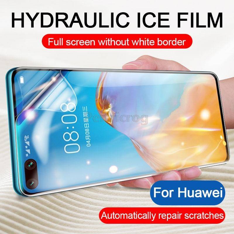 Film Hydrogel Anti Blueray Untuk Huawei P20 P30 P40 Mate 20 30 Pro Lite Nova 3 3i 5T 7i 7 SE Pro Y6 2019 Y6S Y9S