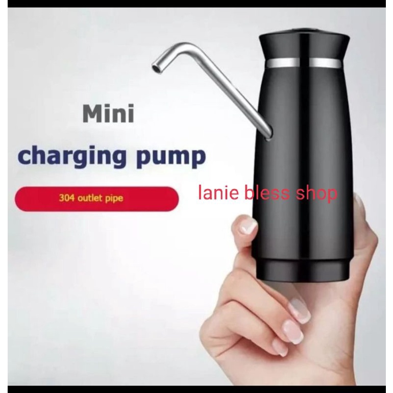pompa air galon baterai rechargeable.pompa air galon elektrik pompa casan praktis
