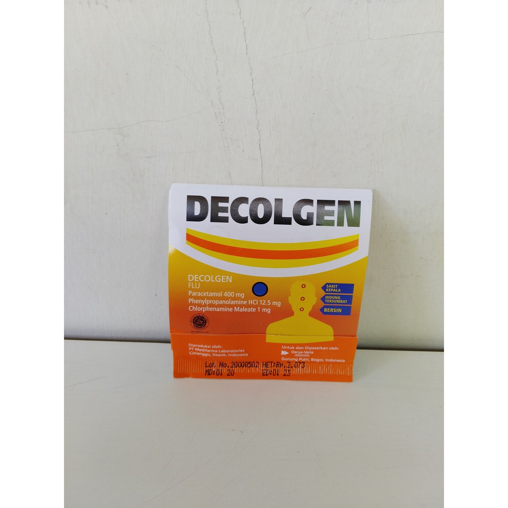 Decolgen Obat Flu Tablet