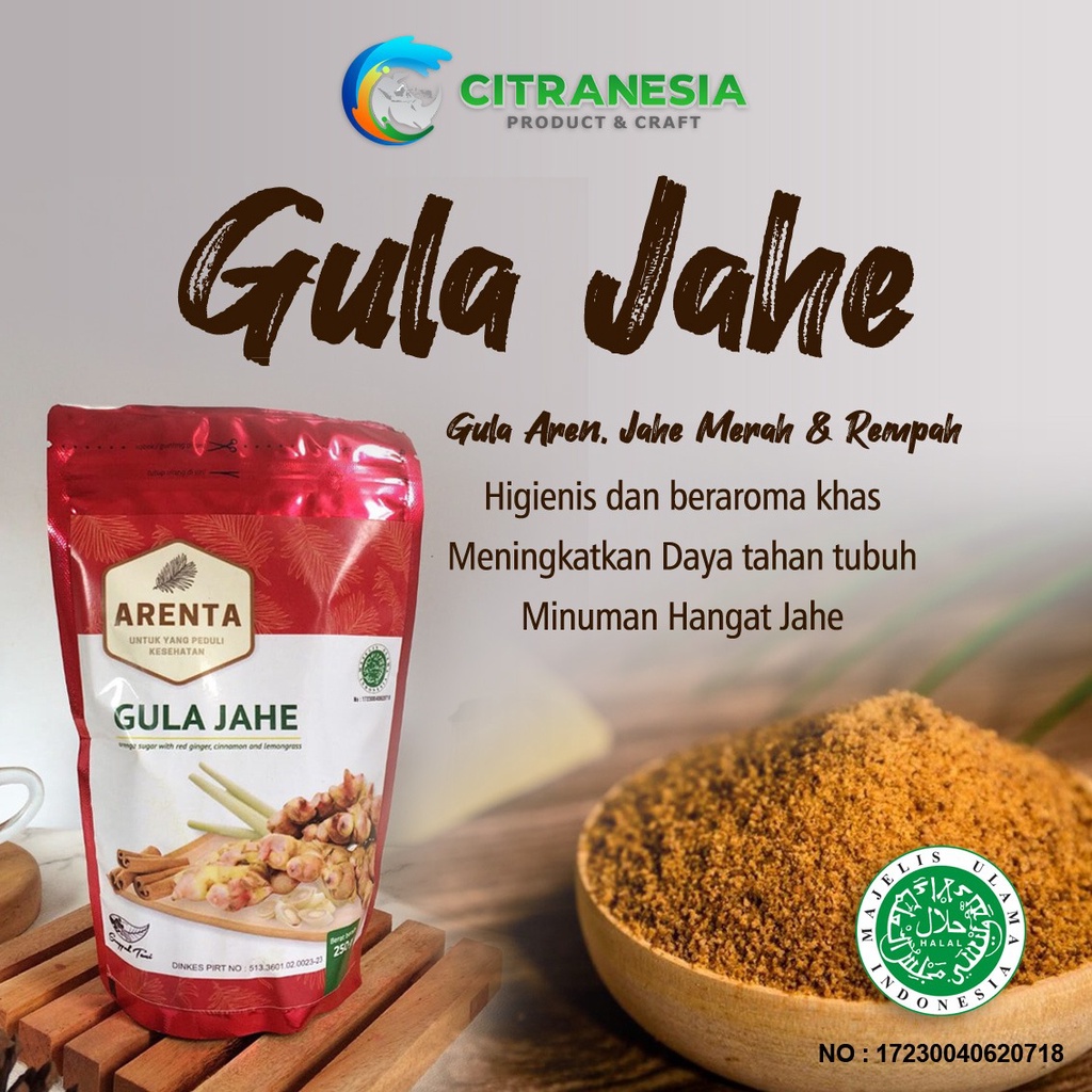 

Gula Aren Jahe Merah untuk kesehatan dan menjaga stamina tubuh