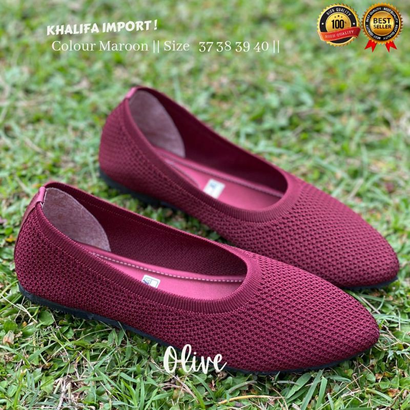 khalifa sepatu slip wanita