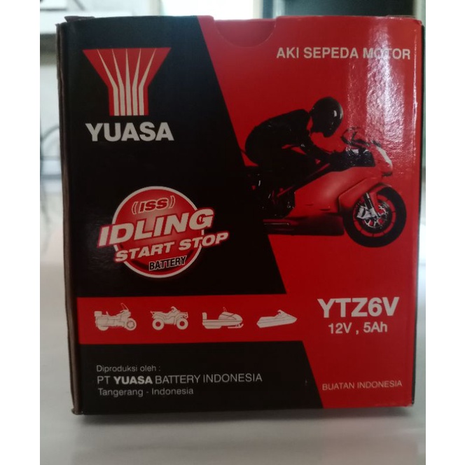 Aki Kering Aki Yuasa Kering YTZ6V