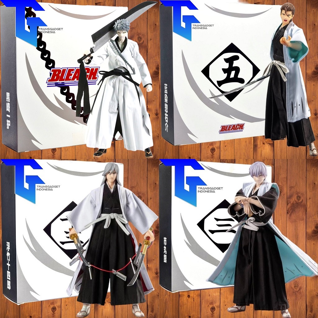 Dasin Model x 942 Toy BLEACH Anime - Ichigo Kurosaki NORMAL / BANKAI / ZANGETSU Version / Aizen Sosu