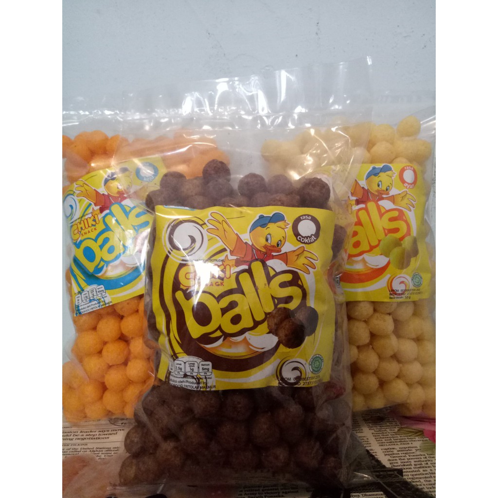 

CHIKI BALL COKLAT KEJU AYAM REPACKING 200gr ORIGINAL INDOFOOD