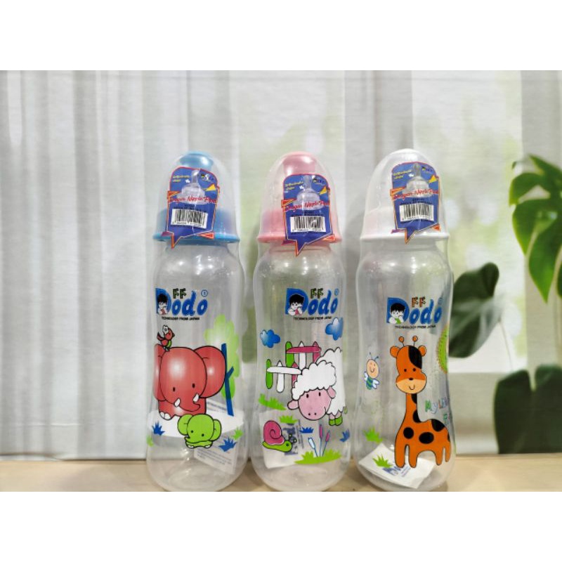 Botol Susu Dodo Orthodontic Shape/Nipple Gepeng Teknologi Jepang 240Ml DBP 005 BPA Free