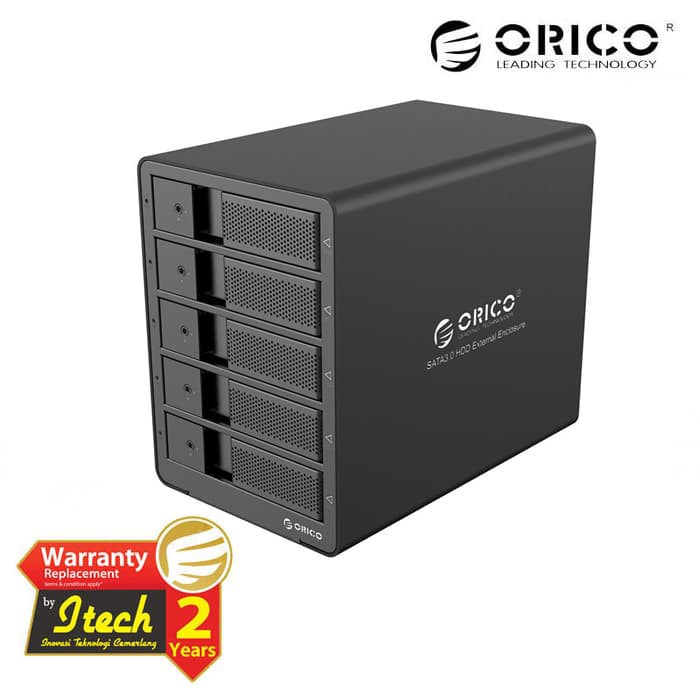 ORICO 9558U3 5 bay 3.5in HDD Enclosure with Super Speed USB3.0