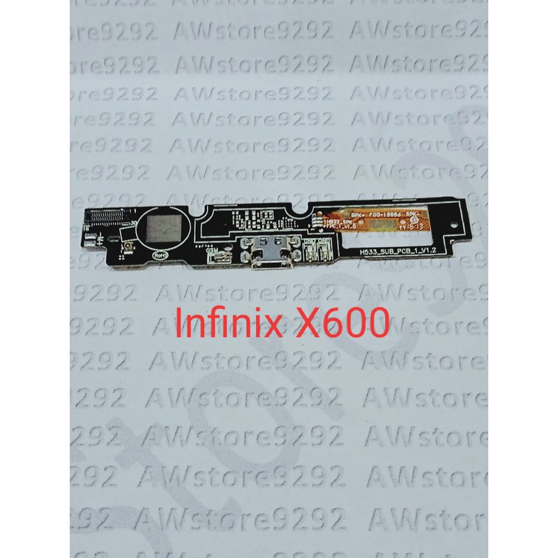 Fleksibel Flexibel Flexible Papan PCB Konektor Connector Charger Infinix Note 2 X600