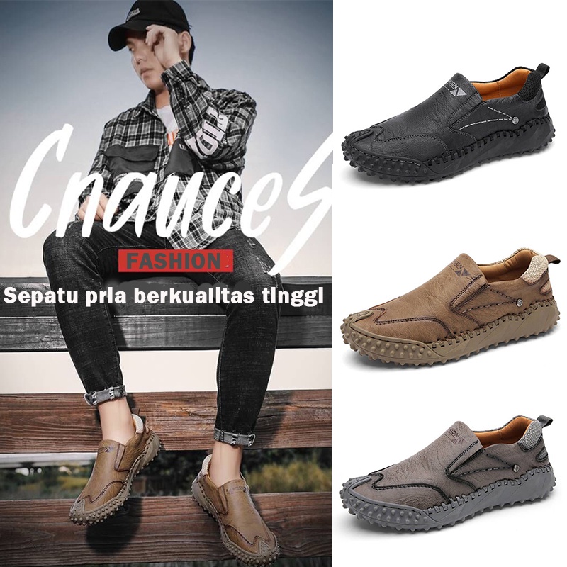 Sepatu Loafer Formal Pria Kulit Premium Sepatu Kulit Pria Sepatu Loafer Pria slip on pria Sepatu Formal Sepatu Kasual pria