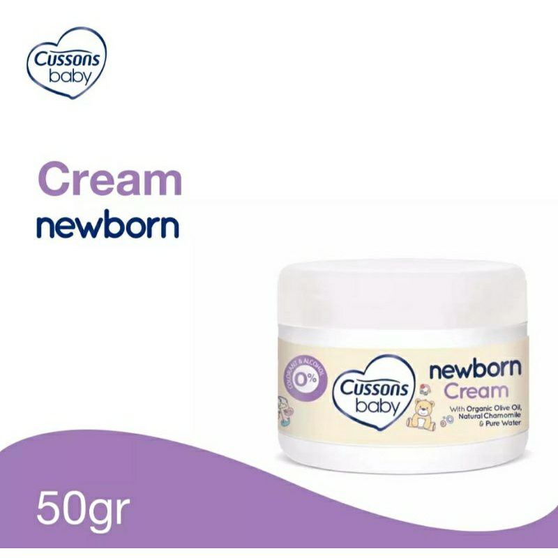 Cussons Baby Newborn Cream Lotion Bayi Jar