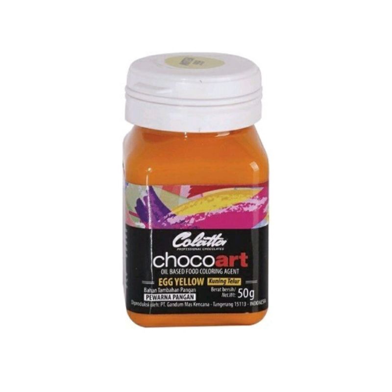 

Colatta Chocoart Pewarna Makanan Choco Art Egg Yellow 50 gr