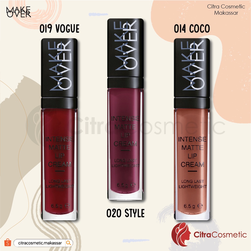 Make Over Intense Matte Lip Cream 6,5 Gr