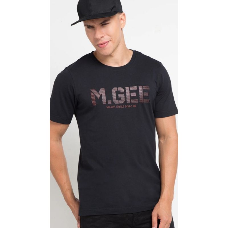 Mgee Tshirt Original 100% - Kaos Mgee - Black