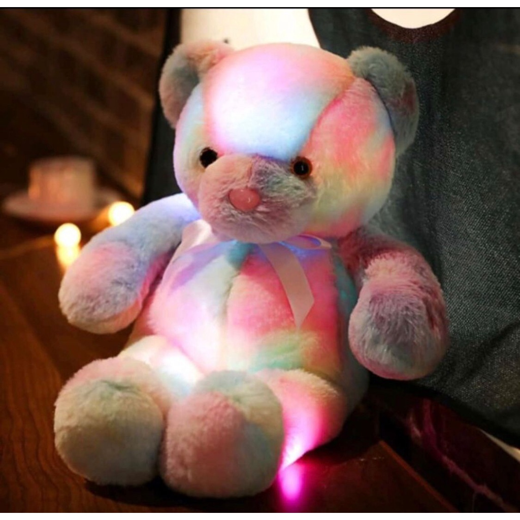 Boneka Bear Rainbow Jumbo Import