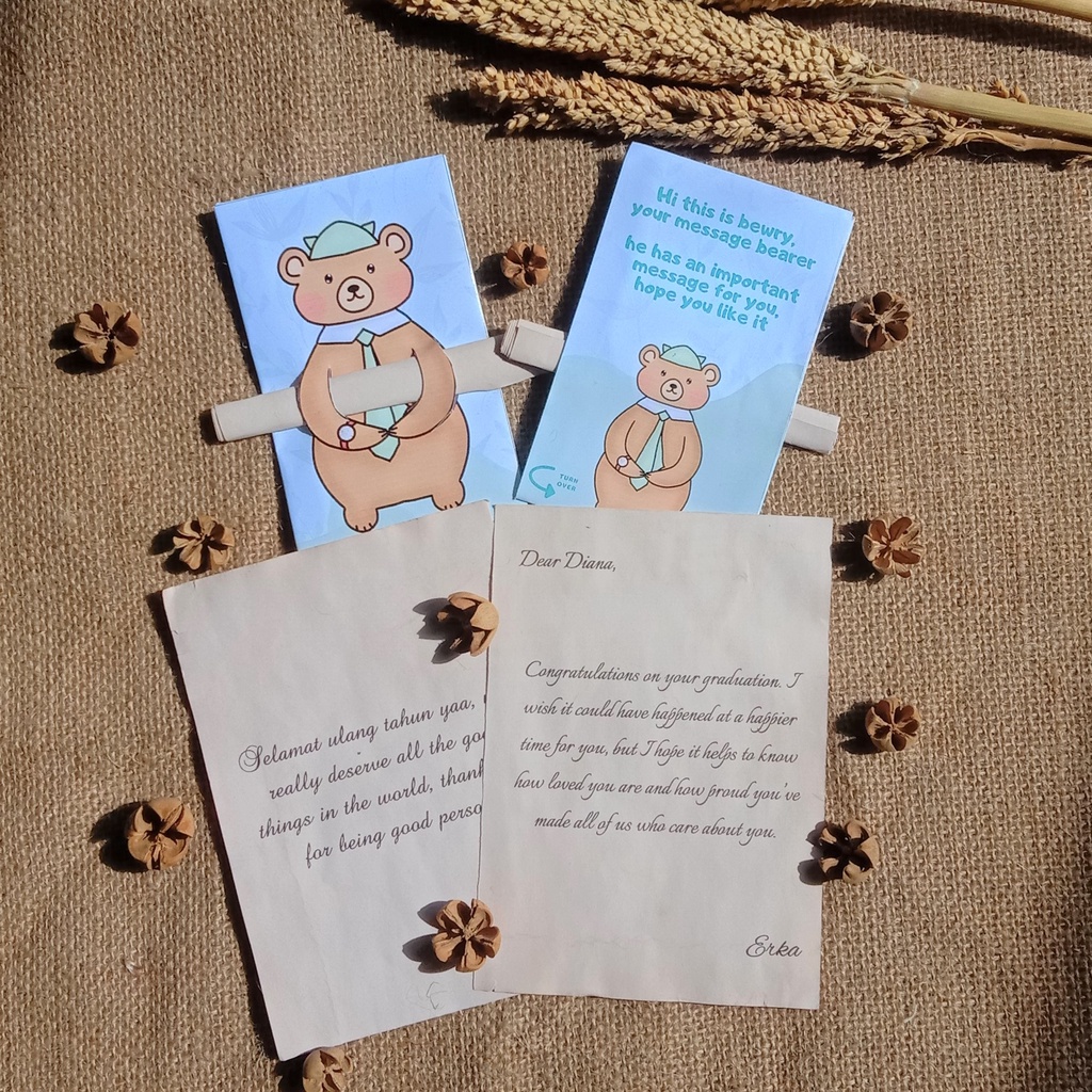 

Custom Surat Kertas Vintage