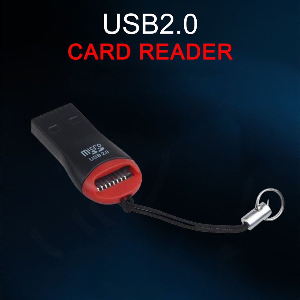 Adapter Card Reader Micro SDHC TF USB 2.0 Mini Portable