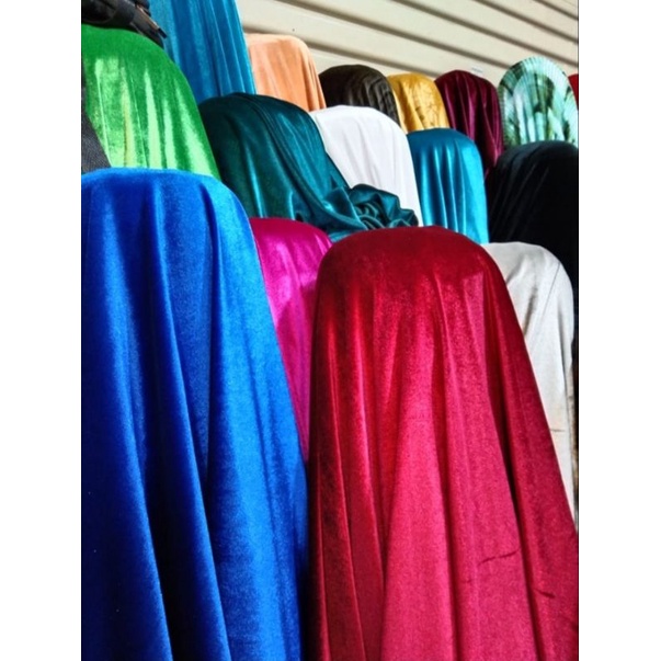 Kain Beludru shtrite /Bahan bludru Velvet by korea - beludru printe digital