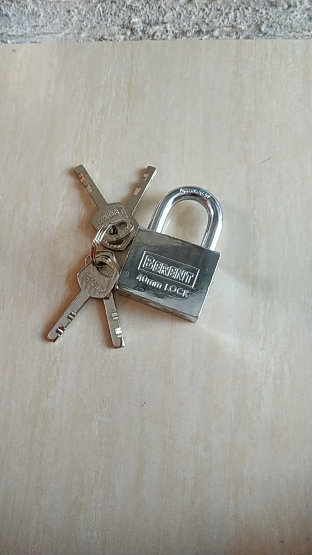 Berent Gembok Pendek Panjang 30 40 50 60 Mm 4 Kunci Stainless Steel
