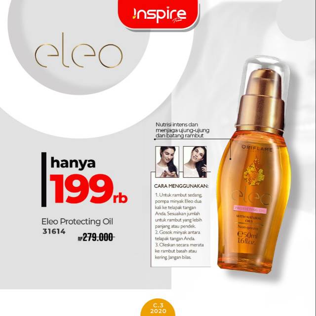 ORIFLAME SERUM RAMBUT ELEO